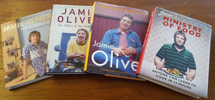 Jamie's cookbooks